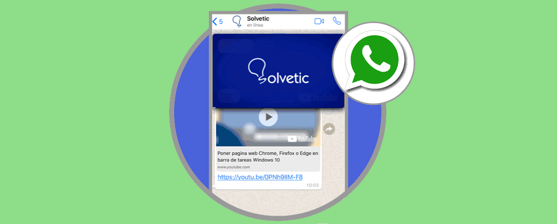 WhatsApp permite ver vídeos de YouTube dentro de la App en iOS