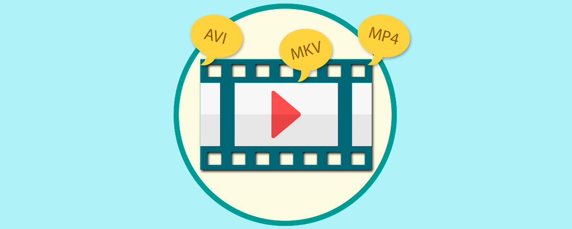 Diferencias entre formato de vídeo AVI, MP4 y MKV