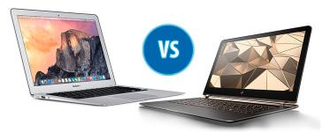 MacBook Air 2015 vs HP Spectre 2016