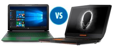 HP Pavilion Gaming vs Alienware 17