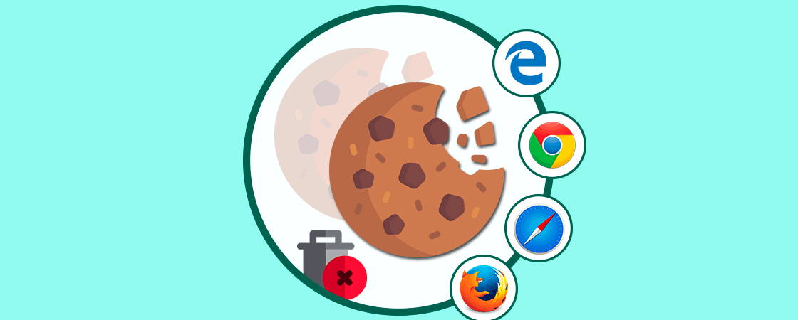 Cómo borrar cookies de Google Chrome, Microsoft Edge, Firefox y Safari