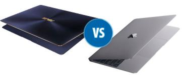 Asus ZenBook 3 vs MacBook 2016