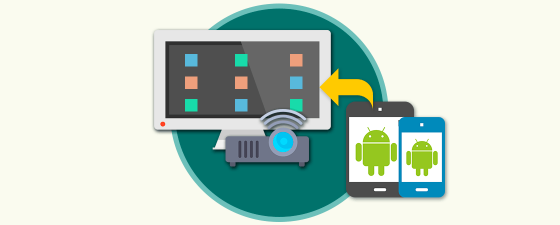 Cómo conectar Android a TV o proyector