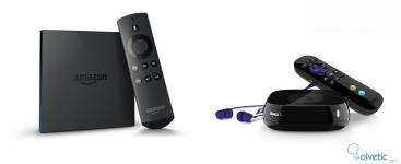 Comparación Amazon Fire TV con Roku 3