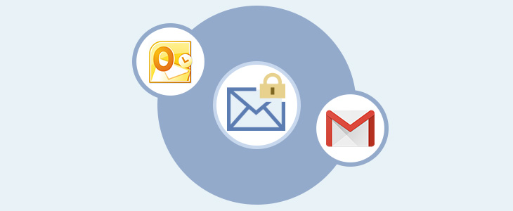 La mejor forma de encriptar tus correos en Gmail y Outlook