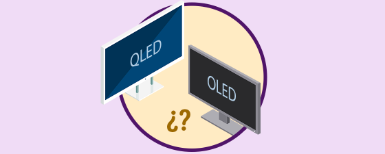 Qué es y diferencias entre pantalla QLED y OLED