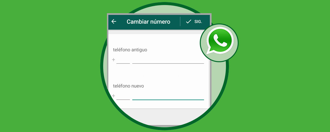 Si cambias de número en Android, WhatsApp lo notifica a tus contactos