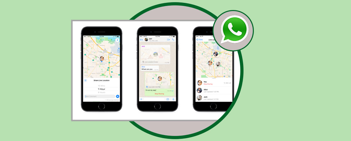 WhatsApp ya deja compartir ubicación en directo en iOS y Android