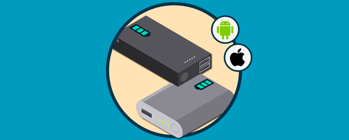 Mejores baterías portátiles externas para Android o iPhone
