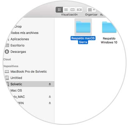 Partición del disco duro externo para mac y windows
