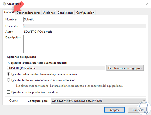 Configurar Inicio Sesion Windows Vista