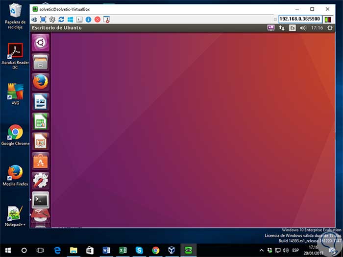 acceder remoto en Ubuntu Linux Solvetic