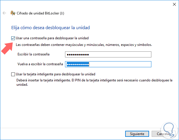 Encriptar poner contraseña en tarjeta SD con Bitlocker Windows 10