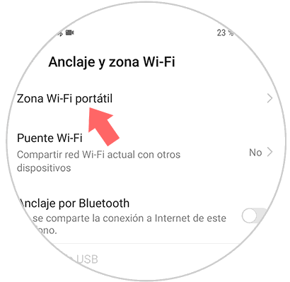 Como compartir internet huawei