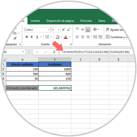 brindis Editor pozo Cómo calcular y sacar promedio Excel 2019 o Excel 2016 - Solvetic