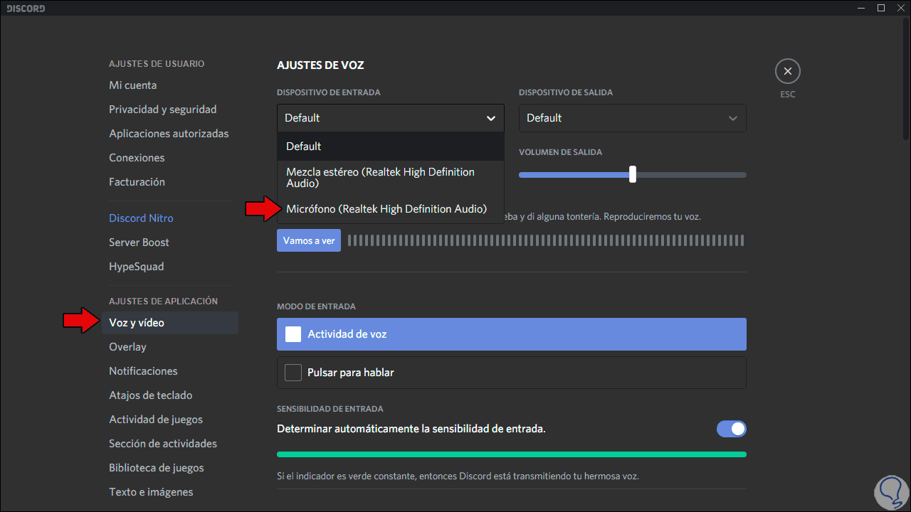 Micrófono Discord no funciona y no se me escucha (2022) Micrófono Discord no funciona y no se me escucha (2022)