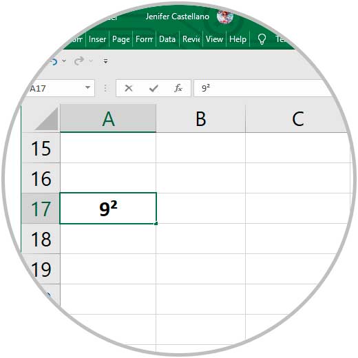 Cómo elevar al Excel con el teclado - Solvetic
