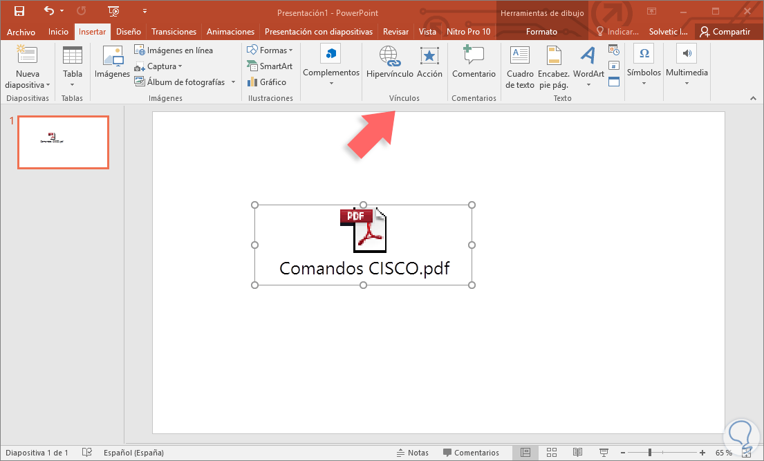 Cómo INSERTAR PDF en PowerPoint - Solvetic