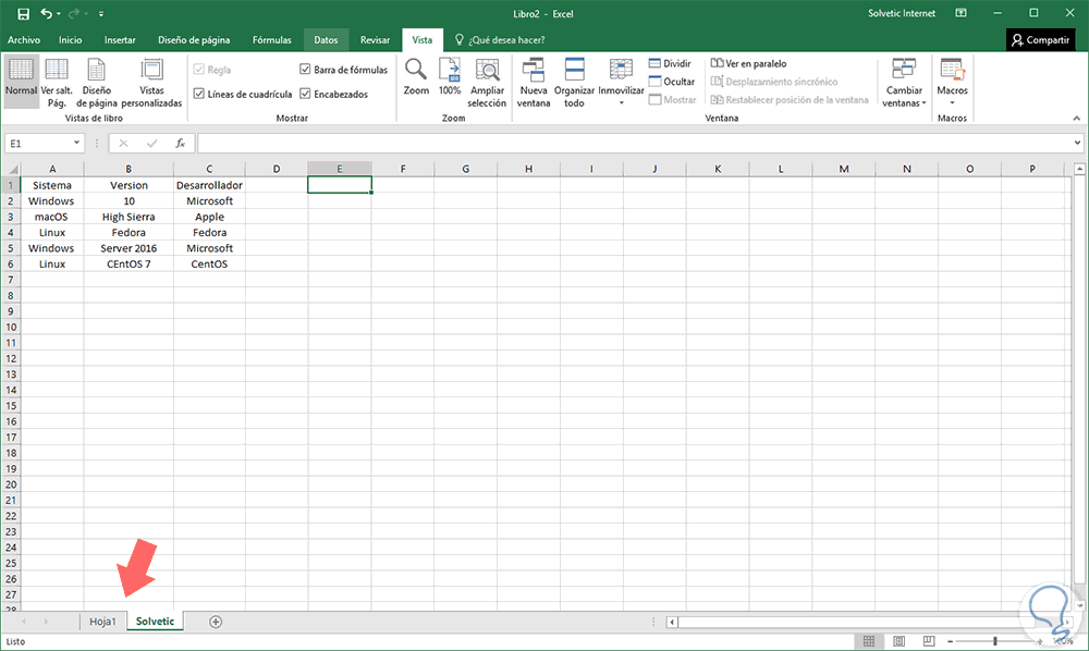 Unir varias hojas de Excel en una sola Combinar hojas Excel Solvetic