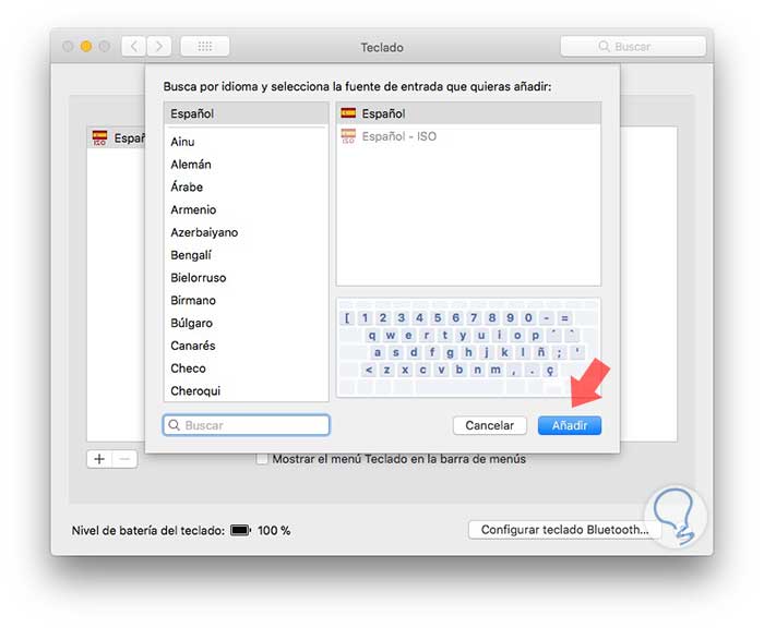 Cómo configurar teclado español ISO para Mac Solvetic