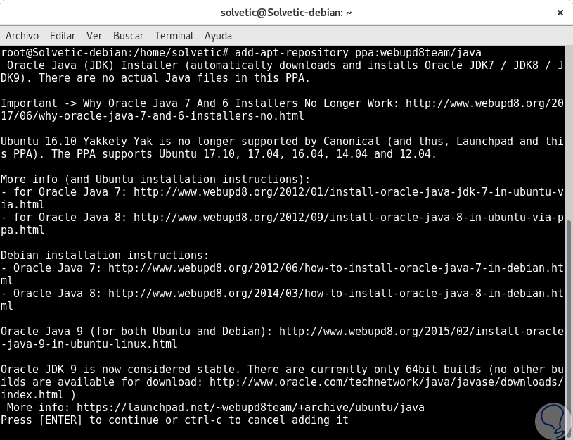 Cómo instalar Java 9 en CentOS, Ubuntu o Debian - Solvetic