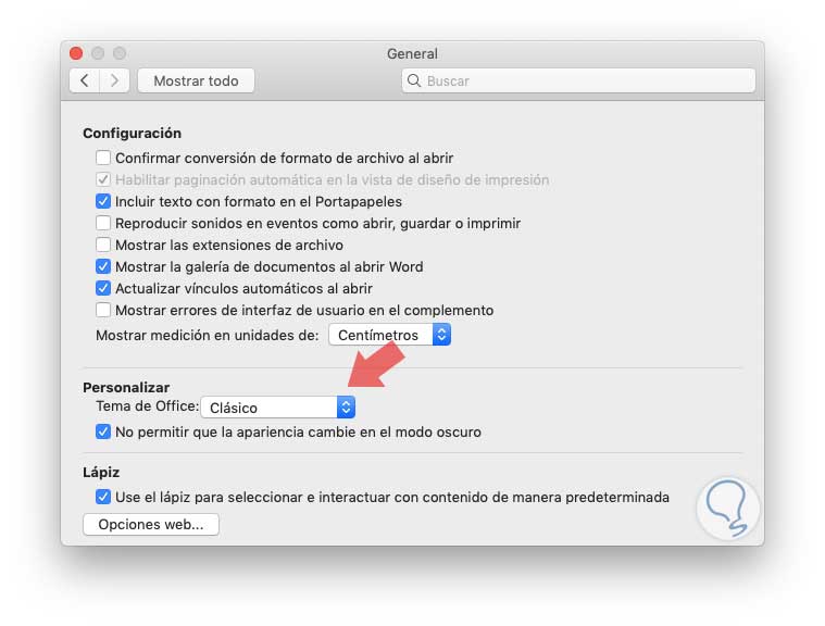Cómo cambiar tema Office macOS - Solvetic