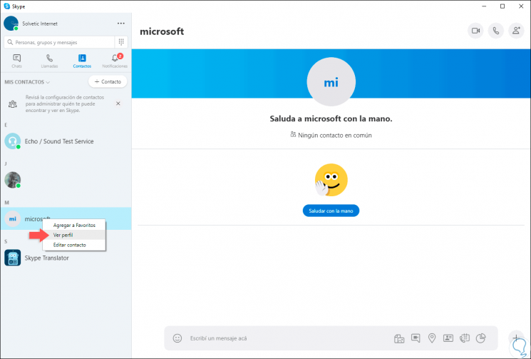 Cómo desbloquear a alguien de Skype Windows 10 Solvetic