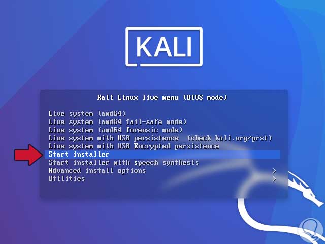 Viva Abundantemente Moler Cómo Instalar Kali Linux 2022.1 ✔️ - Solvetic
