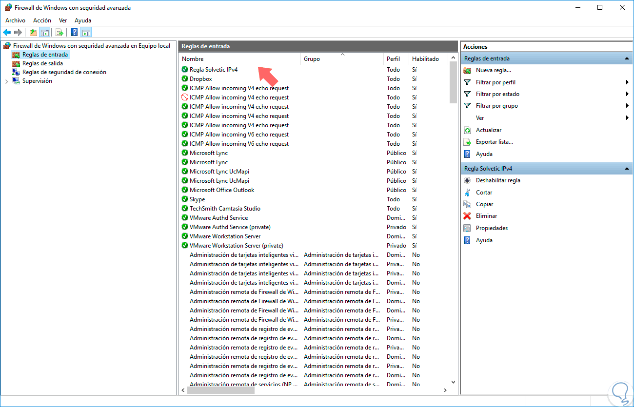Habilitar PING ICMP Windows 10 ️ Activar Solvetic