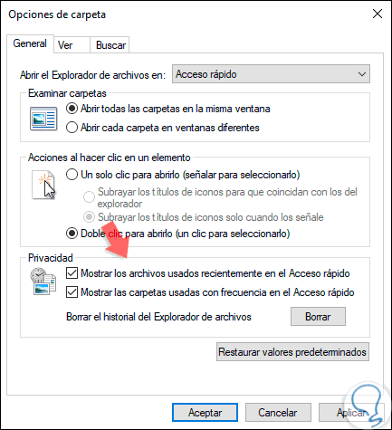 intimidad un millón sabio Cómo ver archivos recientes Windows 10 - Solvetic