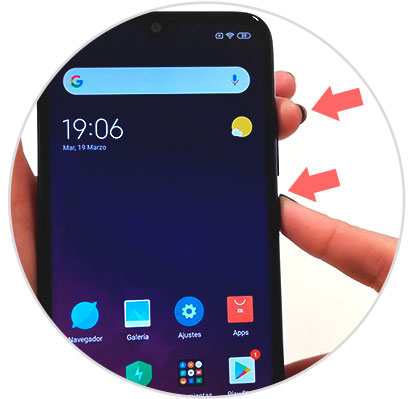 Cómo apagar, reiniciar o forzar reinicio Xiaomi Redmi Note 7 - Solvetic