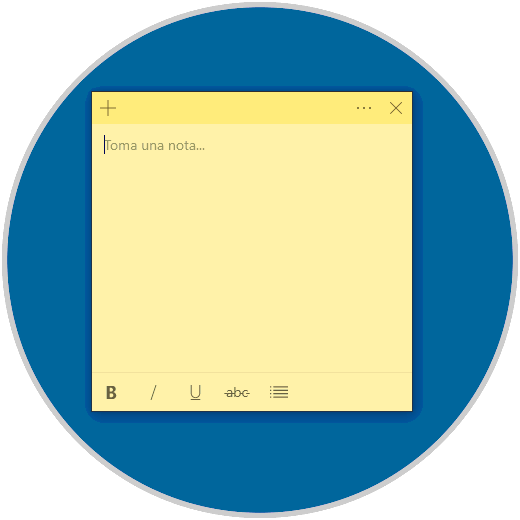 capítulo fregar Gobernar Cómo poner Notas rápidas en el Escritorio Windows 10 - Solvetic