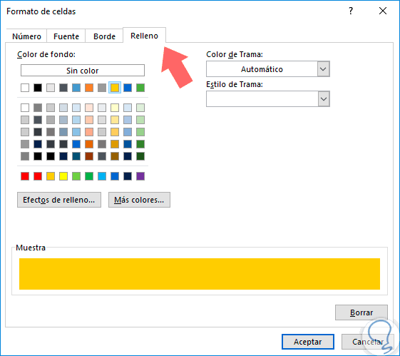 Tag ud Ledsager indarbejde Cómo alternar color entre filas o columnas Excel 2016 - Solvetic