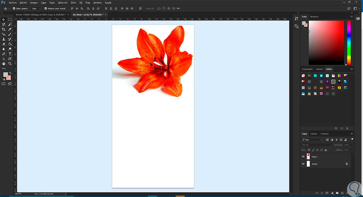 Doncella Firmar Digital Crear un efecto reflejo degradado rápido con Photoshop CS6 - Solvetic