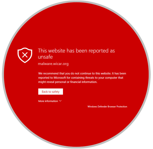 Descargar e instalar extensión Windows Defender para 