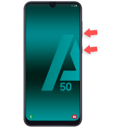 Como hacer una captura de pantalla en el Samsung Galaxy A7