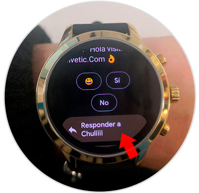 Cómo contestar WhatsApp desde reloj smartwatch Michael Kors - Solvetic