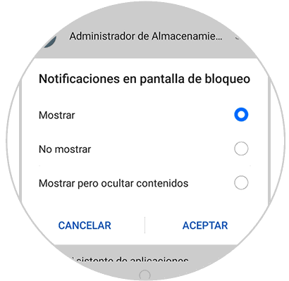 Notificaciones en pantalla de bloqueo huawei