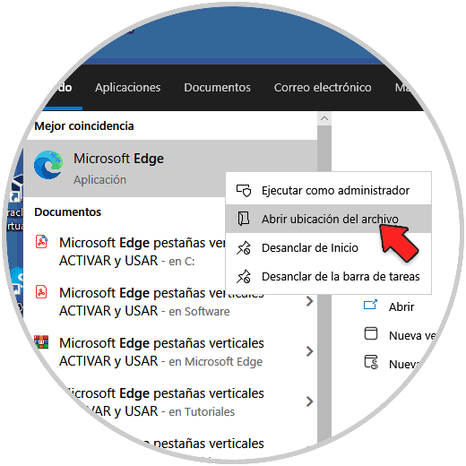 Crea un Acceso Directo de Microsoft Edge en el Escritorio de Windows 10