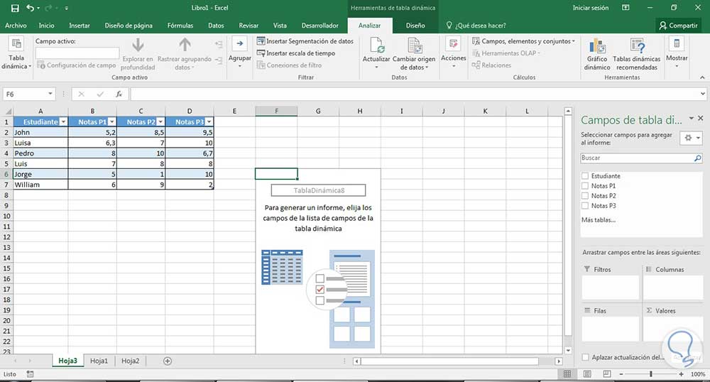 Crear Tablas Dinamicas En Excel 2016 Solvetic