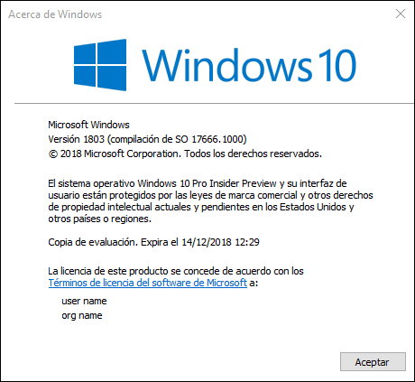 quitar mensaje windows 10 pro insider preview copia de evaluacion