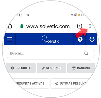 Ver descargas chrome android