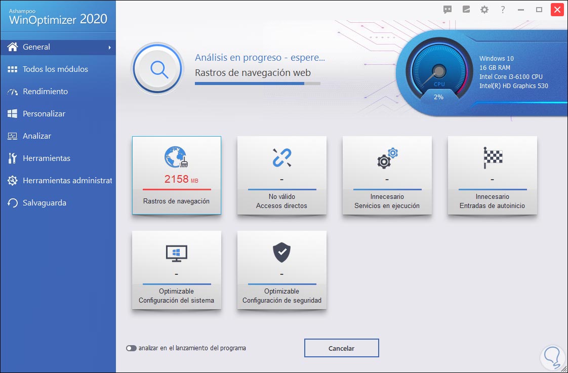 diamante George Bernard Silenciosamente ▷ Mejor programa para OPTIMIZAR y ACELERAR PC Windows 10 2020 - Solvetic