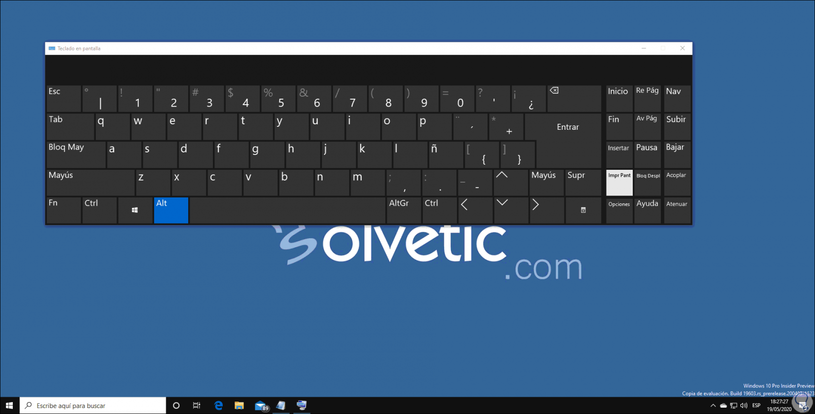 Ambicioso Asumir patinar ▷ Captura pantalla Windows 10 SIN TECLA IMPR PANT - Solvetic