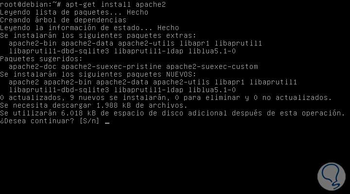 Cómo instalar LAMP (Apache, MySQL, PHP) en Debian 8