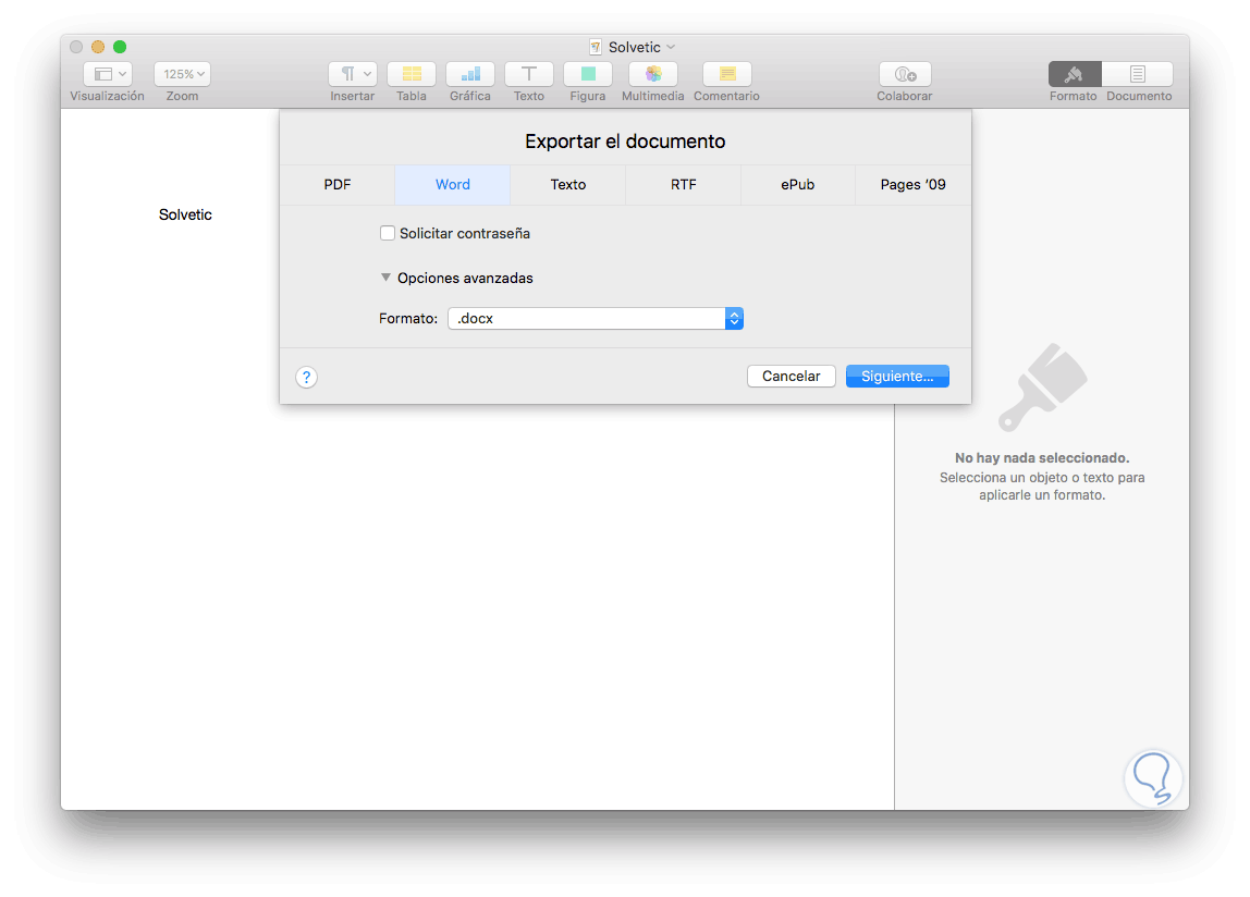 Cómo abrir documentos Apple Pages en Windows 10 Solvetic