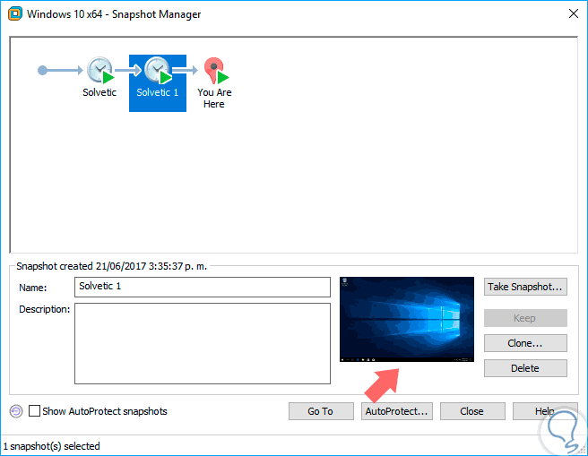 Crear SnapShot de máquina virtual VirtualBox o VMware Solvetic