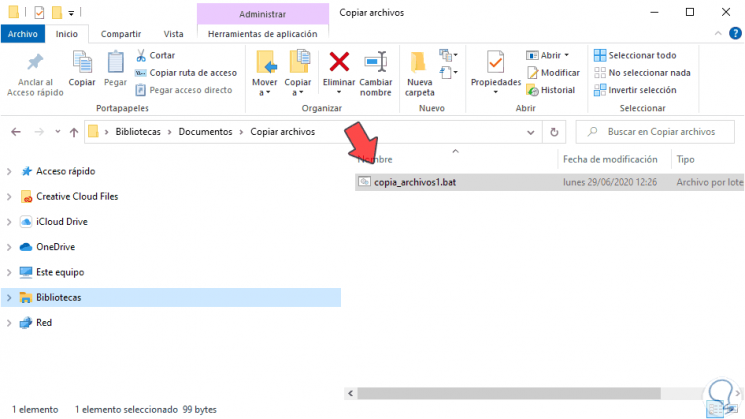 Bat Para Mover Archivos De Una Carpeta A Otra