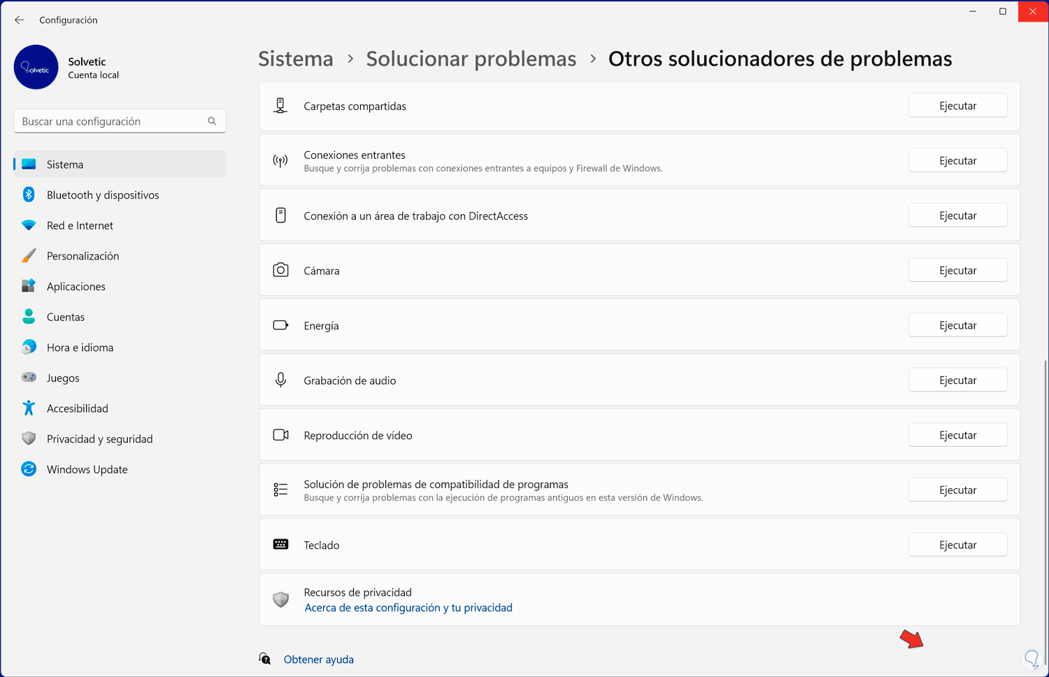 No se activa el Protector de Pantalla en Windows Solvetic