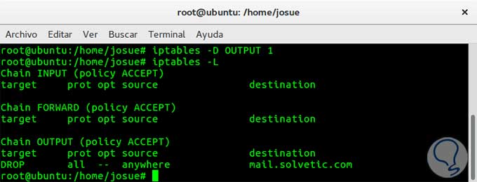 Cómo utilizar iptables para filtrar paquetes en Linux